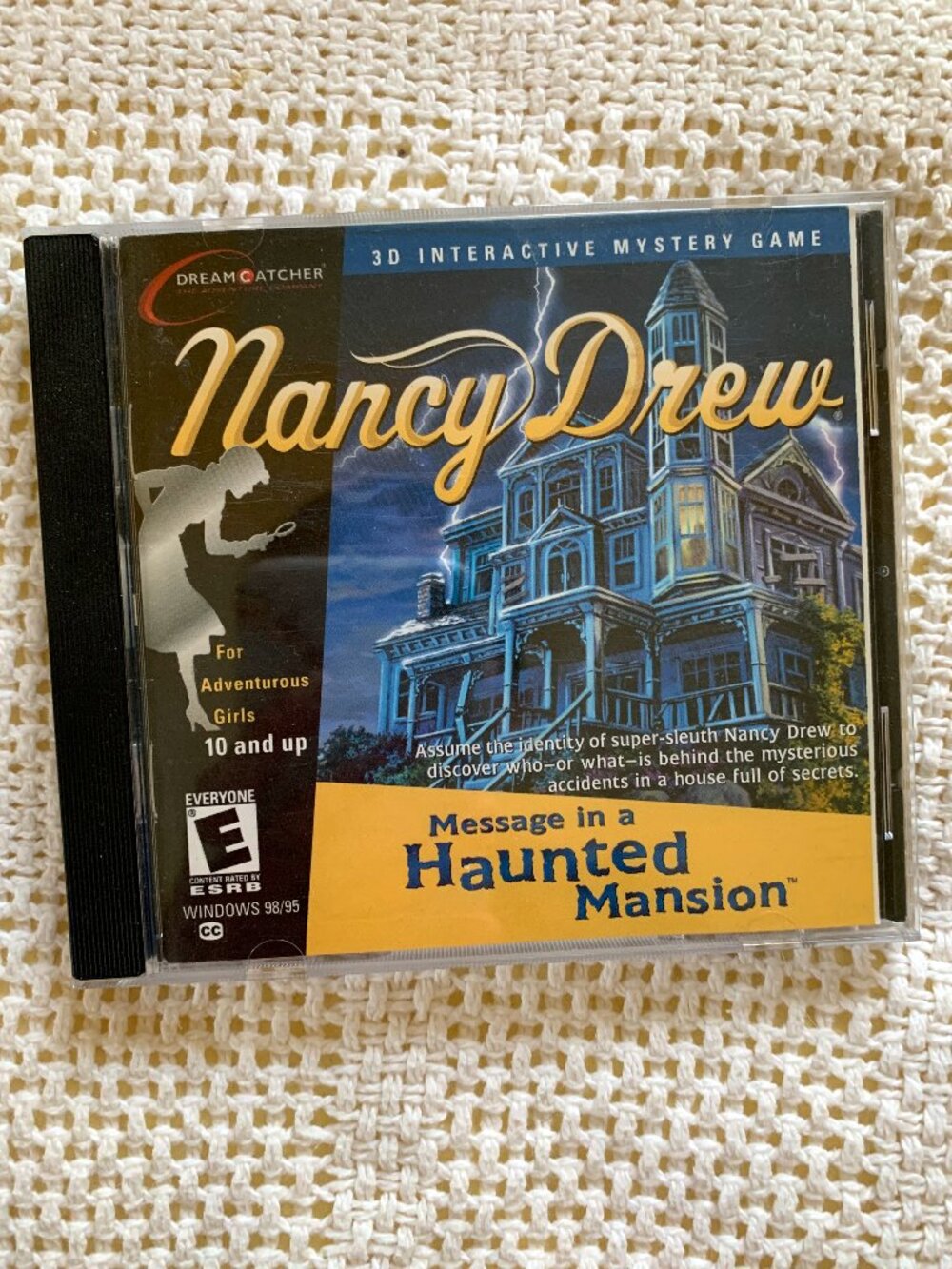 Nancy Drew Message in a Haunted Mansion Game (CD)